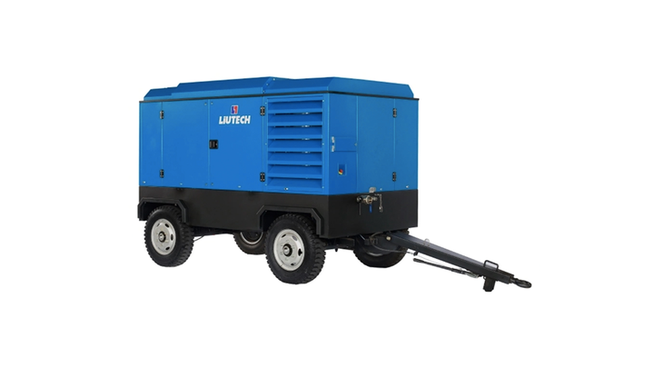 Дизельный винтовой компрессор Liutech LUY235-9 на шасси