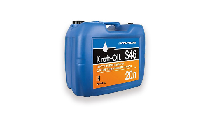 Масло компрессорное Kraftmann KRAFT-OIL S46 20л