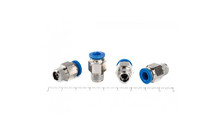 Фитинг цанговый прямой с наружной резьбой D PC 8-01 (R1/8