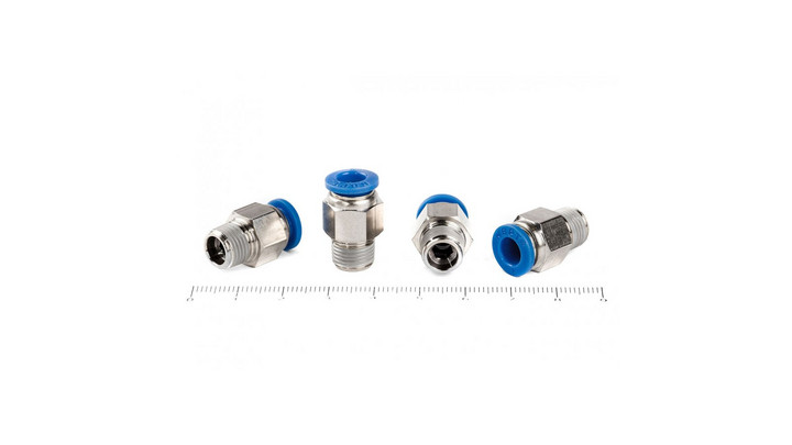 Фитинг цанговый прямой с наружной резьбой D PC 8-01 (R1/8