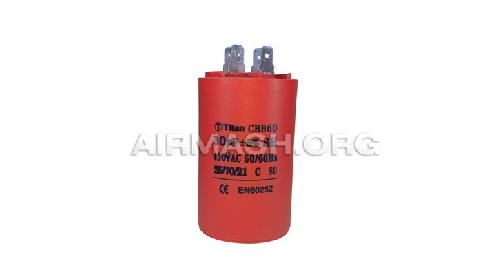 30мкф 450VAC 5% 45x70mm CBB60-A 4 клеммы конденсаторы TITAN