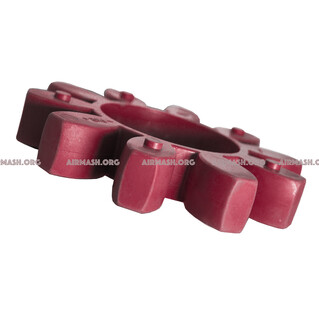 Зубчатый венец KTR ROTEX 125 Красный 92 Shore-A (T-PUR)
