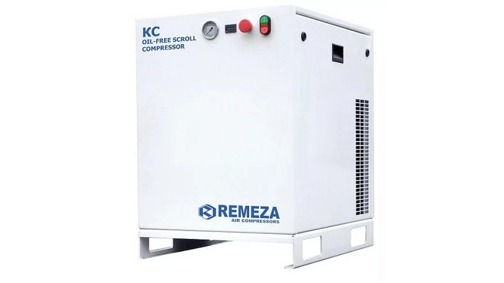 Безмасляный спиральный компрессор Remeza KC7-10